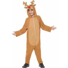 Brown Fancy Dresses Fancy Dress Smiffys Reindeer All In One Costume