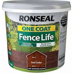 Ronseal One Coat Fence Life Träfärg Brun 5L