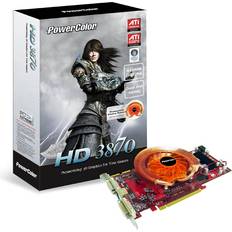 Radeon HD 3870 Grafikkort Powercolor Radeon HD3870 PCS (AX3870 512MD4-PH)