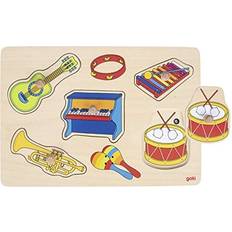 Goki Pussel Goki Music with Instrument Sounds Puzzle 5 Bitar