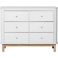 Wood Dresser 6 Drawers