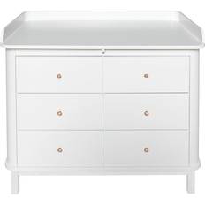 Wood Nursery Dresser 6 Drawers