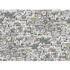 Cole & Son Mediterranea Wallpaper Fornasetti Collection Roll White