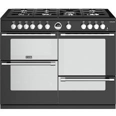 110cm - Height Adjustable Feets Gas Cookers Stoves Sterling S1100G Black