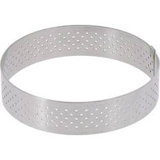 De Buyer Bakeware De Buyer Straight Edge Perforated Pastry Ring 15.5 cm