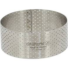 Roestvrij staal Patisserie Ringen De Buyer Straight Edge Perforated