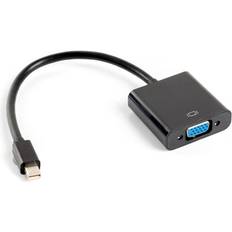 Lanberg DisplayPort Mini-VGA M-F 0.2m