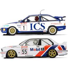 Scalextric Slot Cars Scalextric Legends Touring Car Ford Sierra RS500 & BMW E30 2-pack