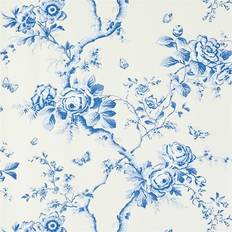 Ralph Lauren Home Tapete Ashfield Floral von Delft blu