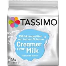 Crème pour le Café Laits et Boissons Végétales Tassimo Creamer from Milk 16pcs 1Paquet