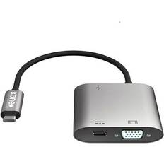 USB C-VGA/USB C/USB A 3.0 Adapter