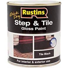 Rustins Quick Dry Step & Tile Floor Paint Black 1L