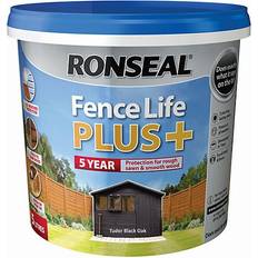 Ronseal Fence Life Plus Vernice per Legno Nero 5L