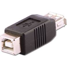 Cables Lindy USB A-USB B F-F 2.0 Adapter