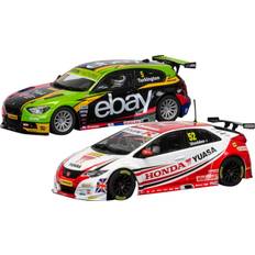 1:32 (1) Slot Cars Scalextric BTCC Champions BMW 125 Series 1 & Honda Civic 1:32