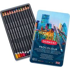 Colored Pencils Derwent Procolour 12 Tin