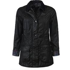 Barbour Beadnell Wax Jacket - Black