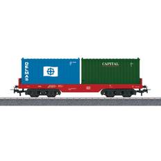 Model Trains Märklin Container Car Start Up