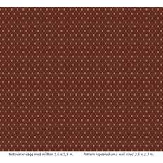 Lim & Handtryck Skogshyddan - Red/Gold (x111-30)