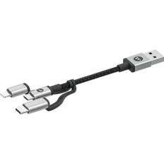 USB A-Lightning/USB B Micro/USB C