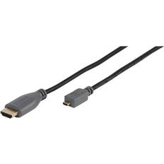 Vivanco High Speed with Ethernet (4K) HDMI-HDMI Micro 1.5m