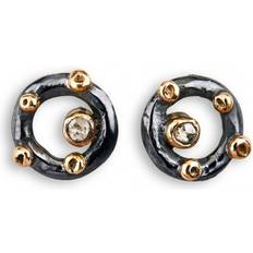 ByBirdie Orbits Earrings - Silver/Gold