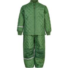 9-12M Winter Sets Children's Clothing CeLaVi Basic Thermo Set - Elm Green (3555-906)