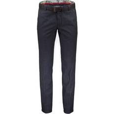 Meyer Bonn Wool-Look Chinos - Blue