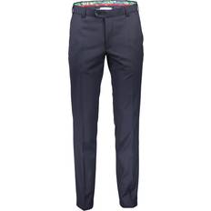 Meyer Herre Tøj Meyer Bonn Feingabardine Bi-Stretch Chinos - Navy