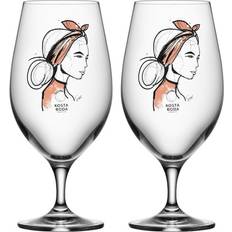 Kosta Boda All About You Near You Beer Glass 40cl 2pcs