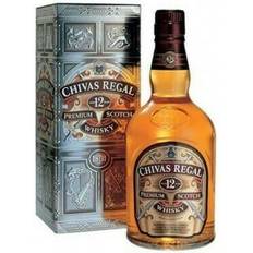 100 cl - Whisky Spiritus Chivas Regal 12 YO Blended Scotch Whisky 40% 100 cl