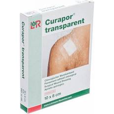 Verbandmaterial Lohmann & Rauscher Curapor Transparent Surgical Wound Dressing 10x8cm 5-Pack