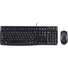 Muis Inbegrepen - Standaard Toetsenborden Logitech MK120 Desktop Set