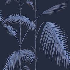 Bleu Papiers peints Cole & Son Palm Leaves Wallpaper Icons Collection 112/2008 Roll