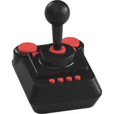 Retro Games Ltd Retro-Bit Controller The C64 Joystick Negro, Rojo Palanca de mando PC