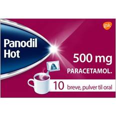 Panodil 500mg Panodil Hot 500mg 10 stk Portionspose