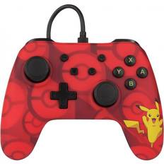 PowerA Enhanced Wired Controller (Nintendo Switch) - Pikachu - Red