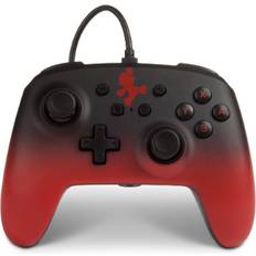 PowerA Enhanced Wired Controller (Nintendo Switch) - Mario Fade - Black/Red