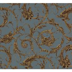 Lim & Handtryck Draktapet - Blue (x106-40)