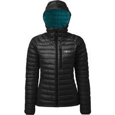 Rab Femme Vêtements Rab Women's Microlight Alpine Jacket - Black/Seaglass