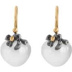 Lynggaard Ole Lynggaard Dew Drops Earrings - Gold/Silver/White Moonstone