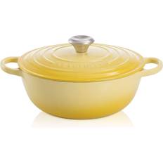 Ustensiles de cuisine Le Creuset Soleil Signature Cast Iron Marmite Round avec couvercle 4.1 L 26 cm