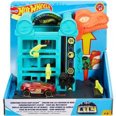 Hot Wheels Legesæt Hot Wheels Downtown Speed Shop Escape