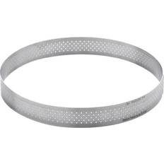 De Buyer Straight Edge Perforated Pastry Ring 24.5 cm