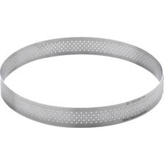 De Buyer Straight Edge Perforated Tårtring 20.5 cm