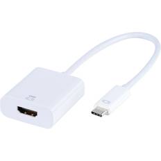 Vivanco USB C-HDMI M-F 0.2m