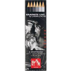 Caran d’Ache Graphite Pencils Caran d’Ache Hardness Degrees Graphite Line Box of 6