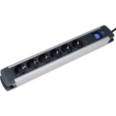 Silver Surge Protector as - Schwabe 18366 6-way 1.5m