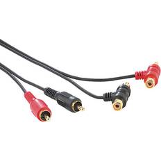 Cavo RCA Cavi Hama 1 Star 2RCA - 2RCA M-F 1.5m