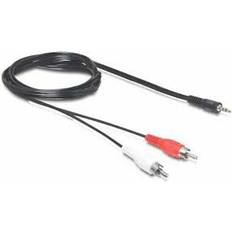 DeLock RCA-kablar DeLock 3.5mm - 2RCA 5m